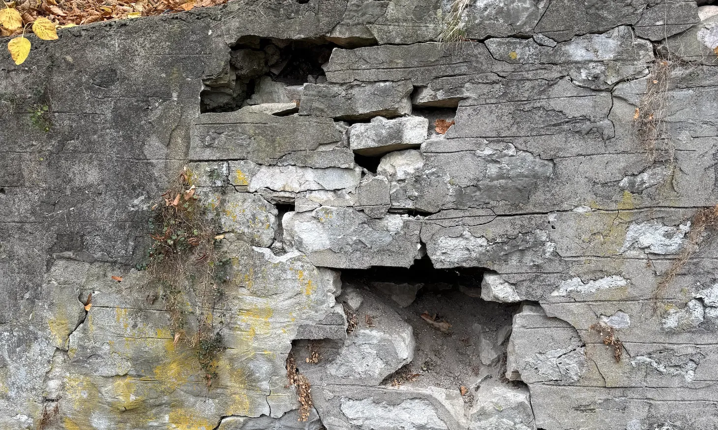 Blair Rd Retaining Wall - Existing Conditions