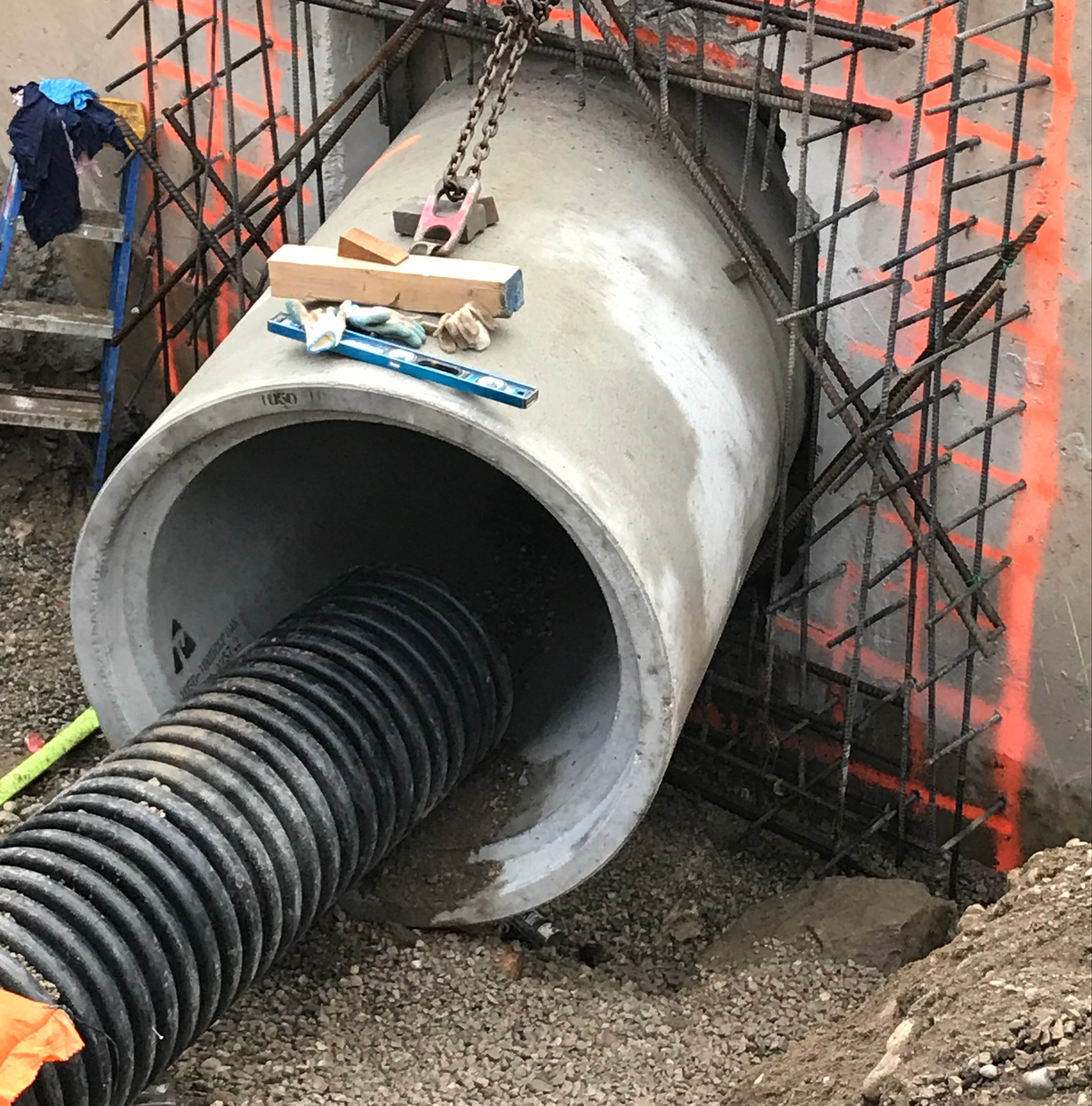 Main Street (Construction) - Storm sewer box culvert coring and underground infrastructure work